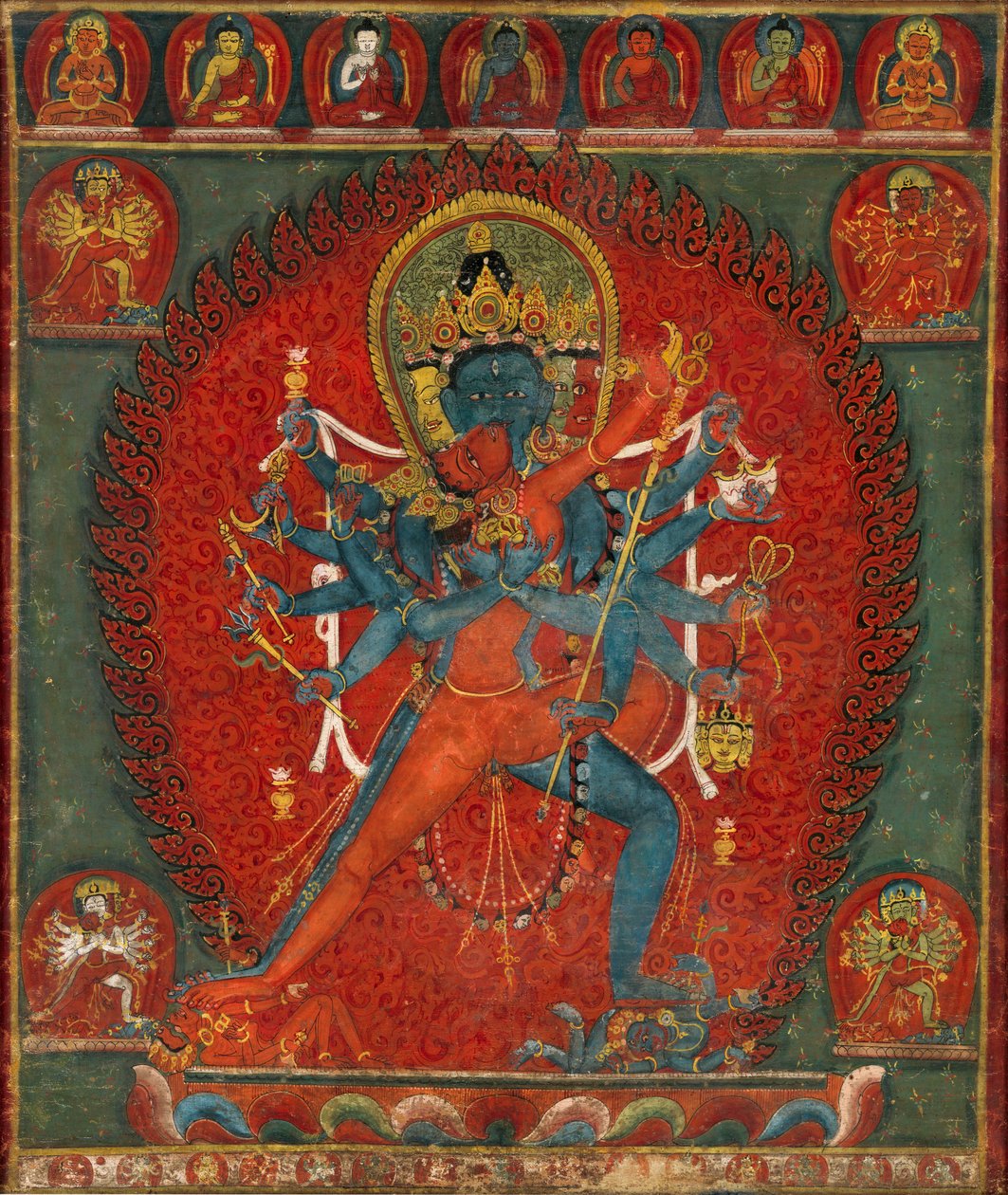 Chakrasamvara et Vajravarahi - Unbekannt Unbekannt