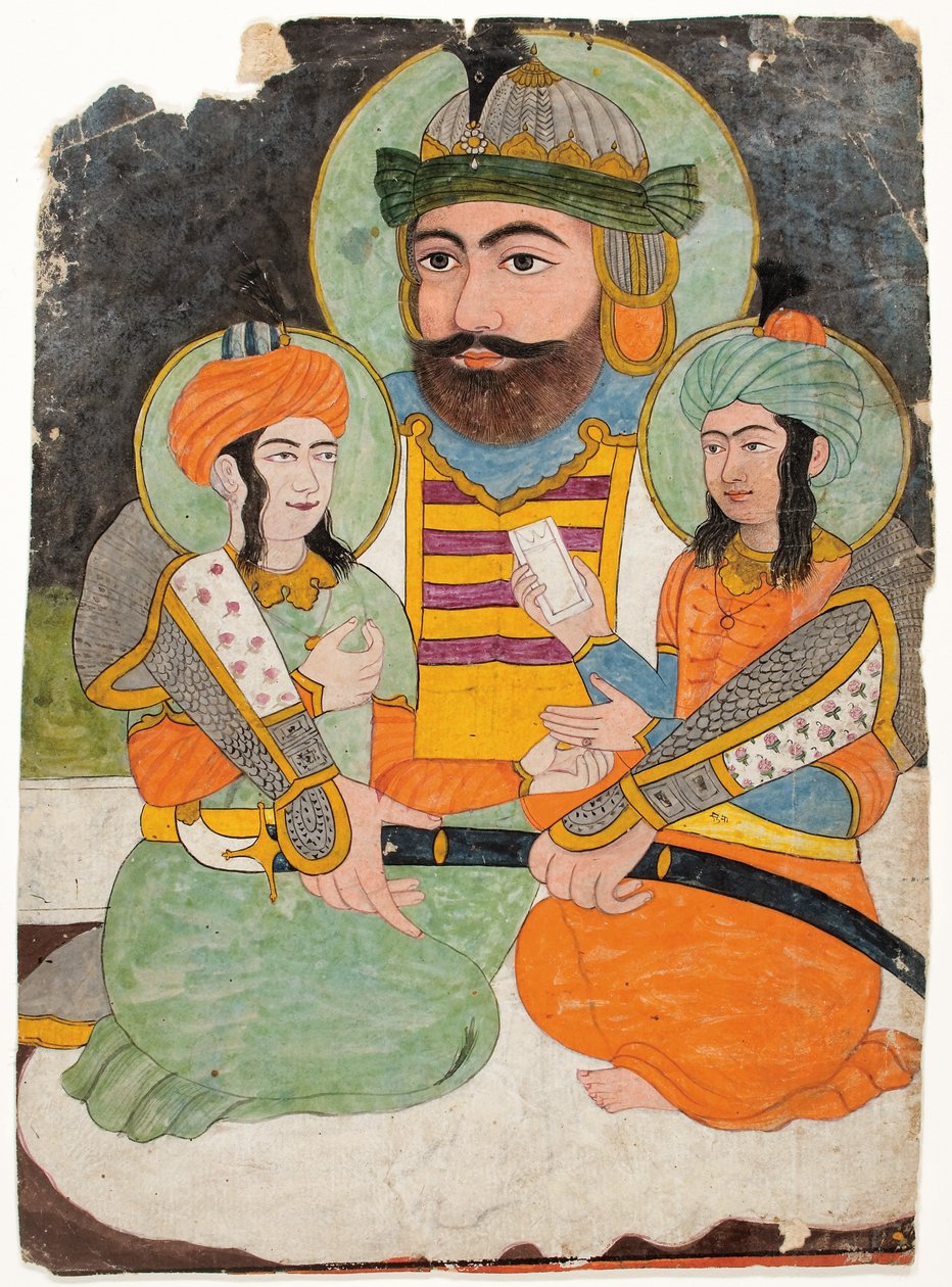 Hazrat Ali avec ses deux fils - Unbekannt Unbekannt
