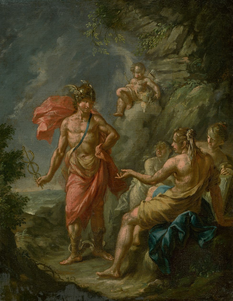 Hermès et les déesses - Unbekannt Unbekannt