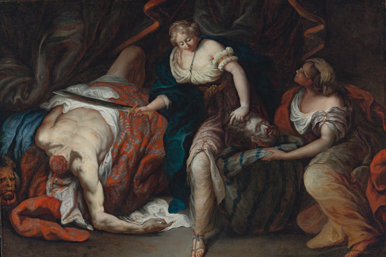 Judith avec la tête d