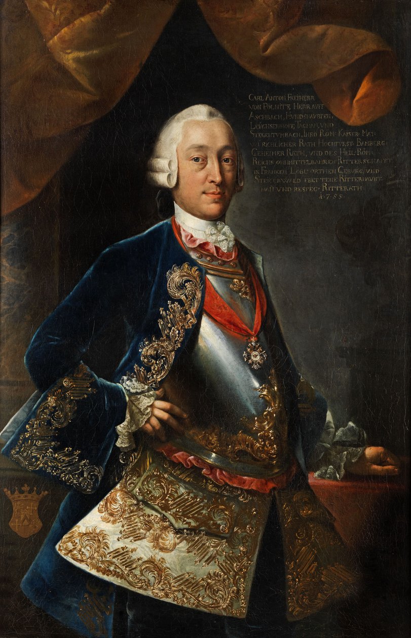 Portrait de Karl Anton von Pölnitz - Unbekannt Unbekannt
