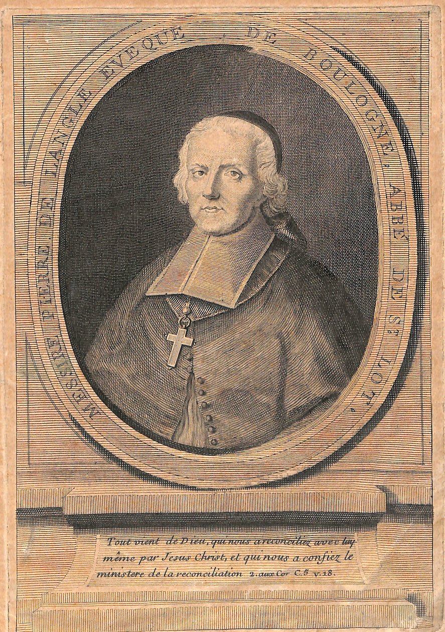 Portrait de Monseigneur Pierre de Langle - Unbekannt Unbekannt