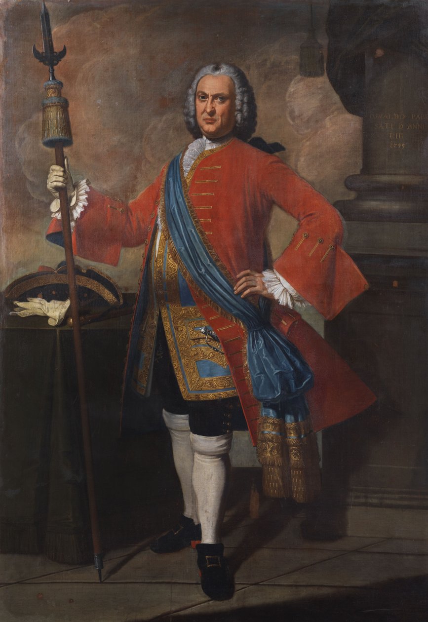 Portrait du capitaine de la garde Osvaldo Parus - Unbekannt Unbekannt