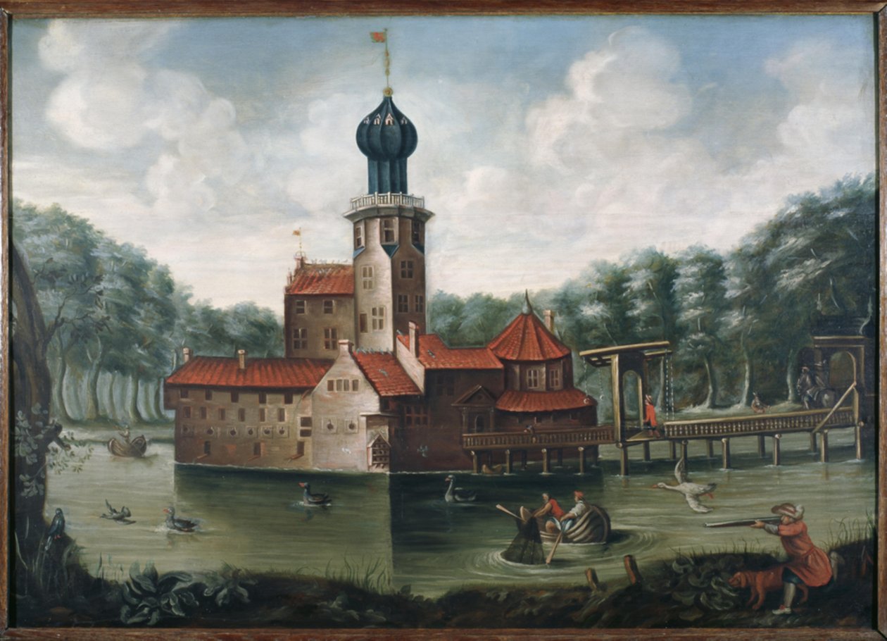 Probablement peinture du XVIIIe siècle de la borg Ewsum avant 1649 - Unbekannt Unbekannt