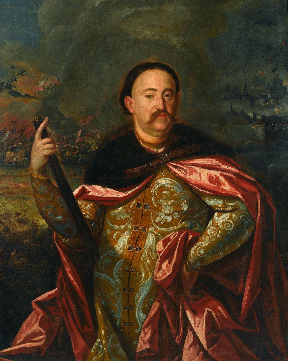 Portrait de Jean III Sobieski (4e quart du XVIIe siècle) - Unbekannt Unbekannt