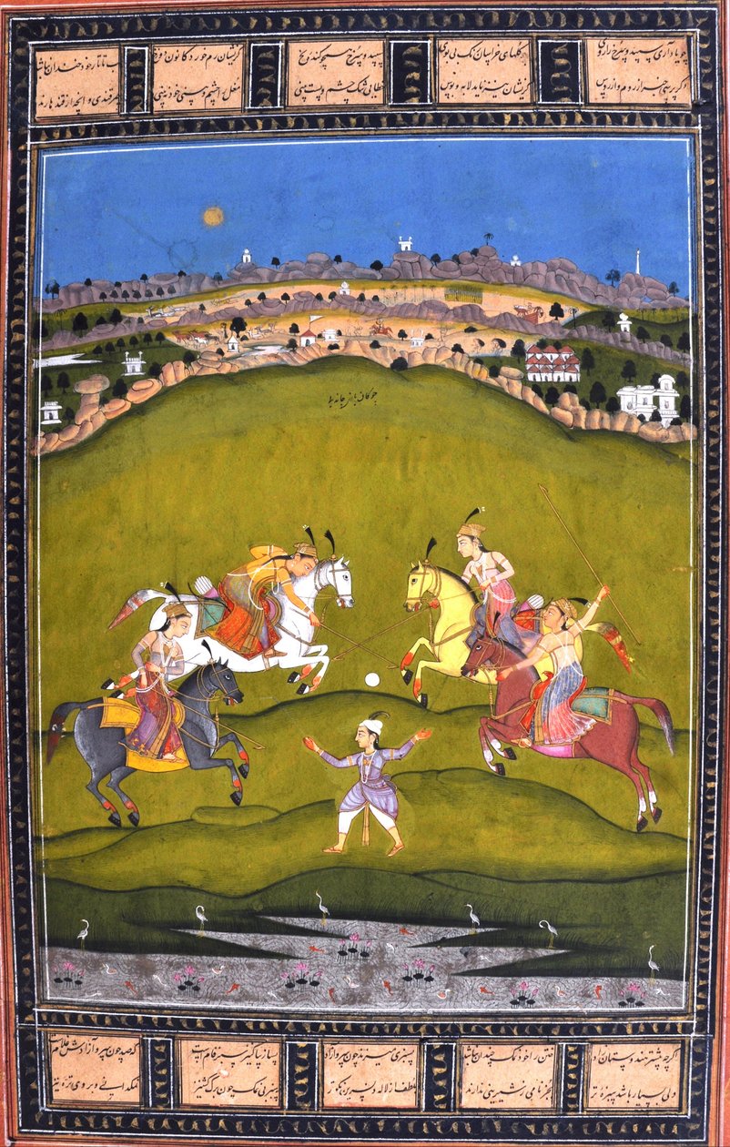 Chand Bibi jouant au Polo - Unbekannt Unbekannt