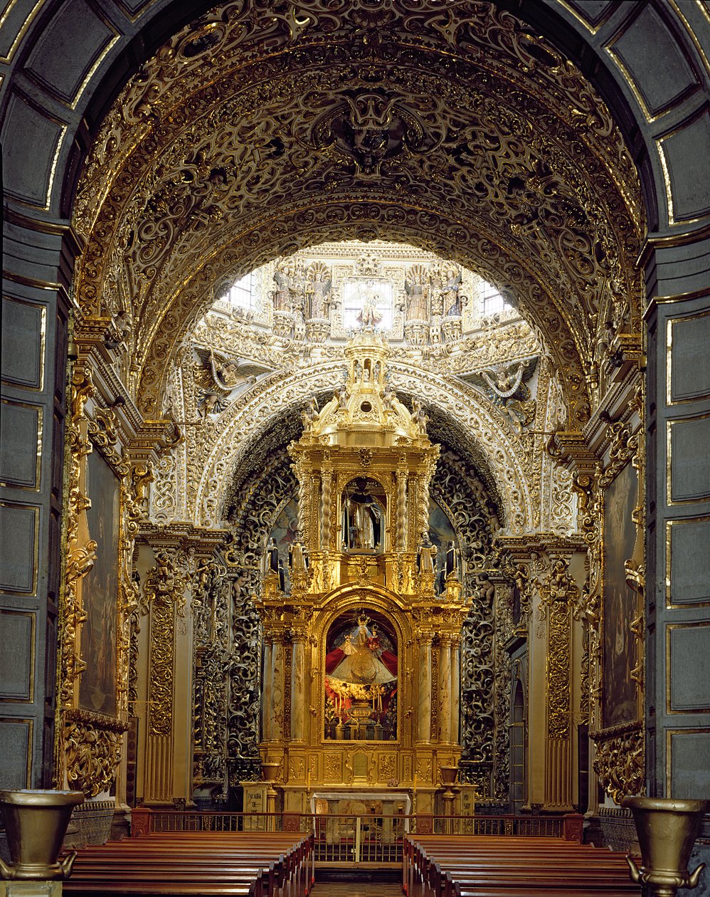 Intérieur de la chapelle - Unbekannt Unbekannt
