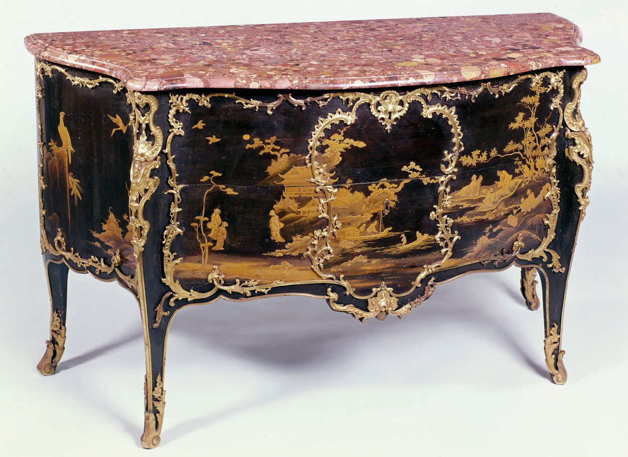 Commode, française, milieu du 18ème siècle - Unbekannt Unbekannt