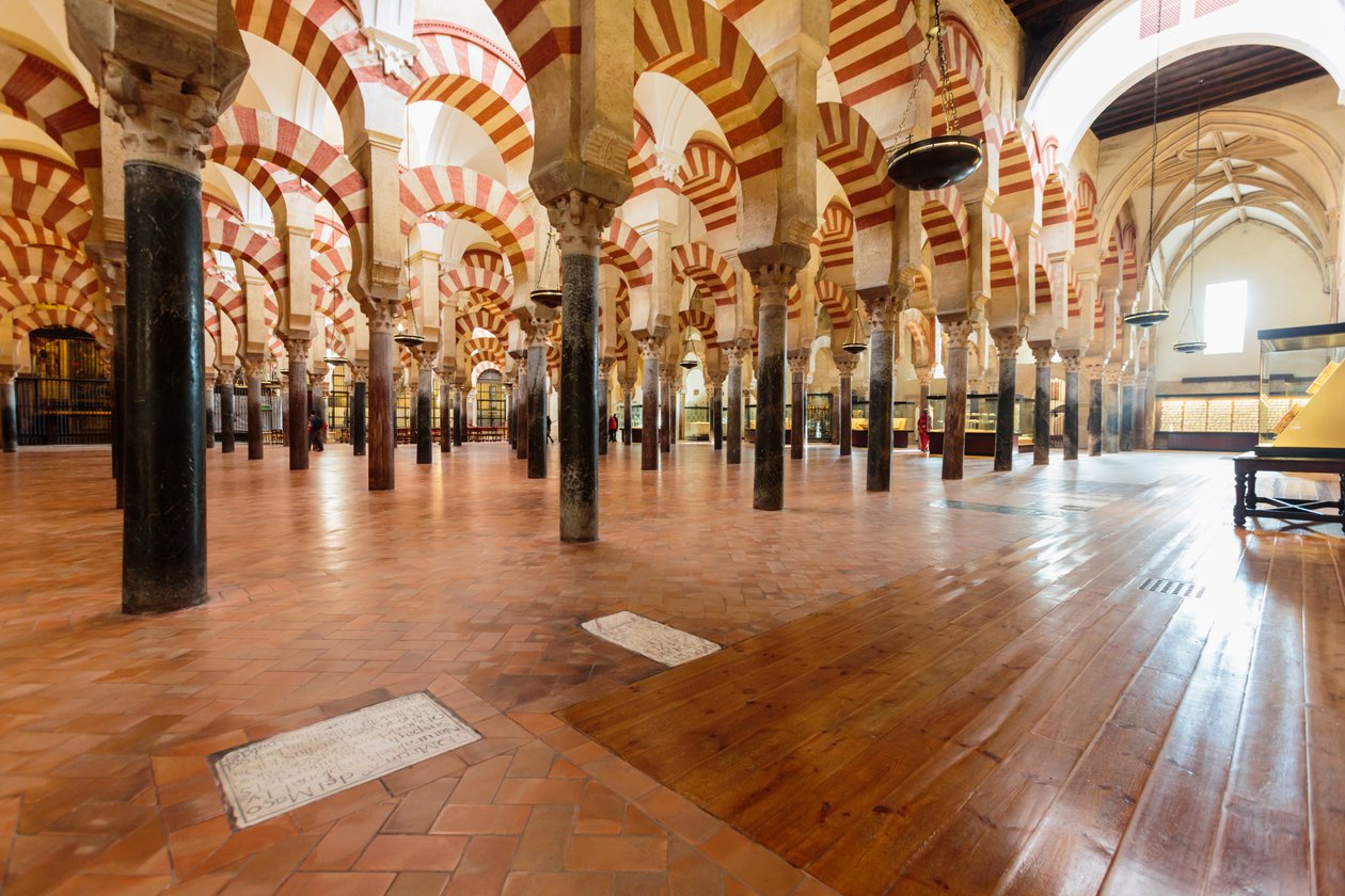 Cordoue, Espagne. Intérieur de la mosquée. - Unbekannt Unbekannt