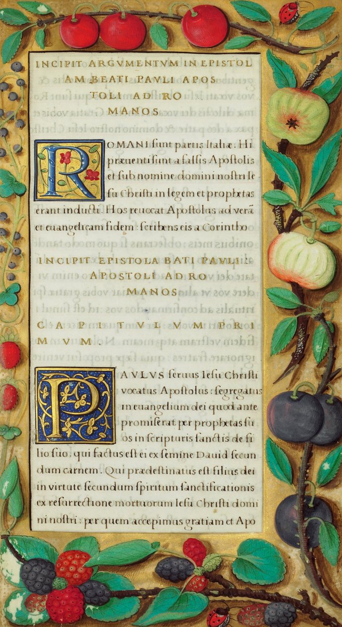 Page de Texte Décorée - Unbekannt Unbekannt