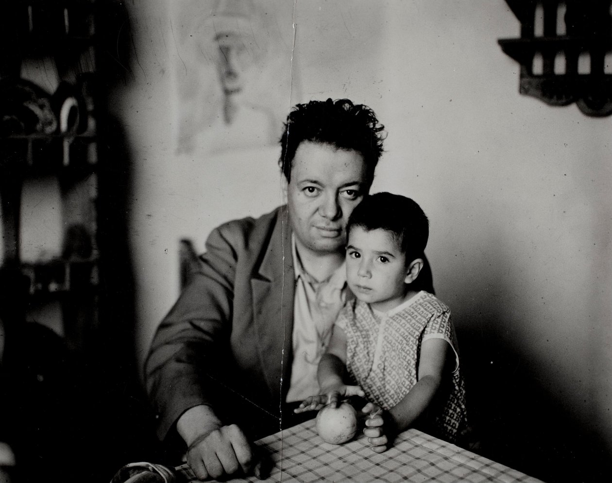 Diego Rivera et sa fille Guadalupe Rivera Marín - Unbekannt Unbekannt