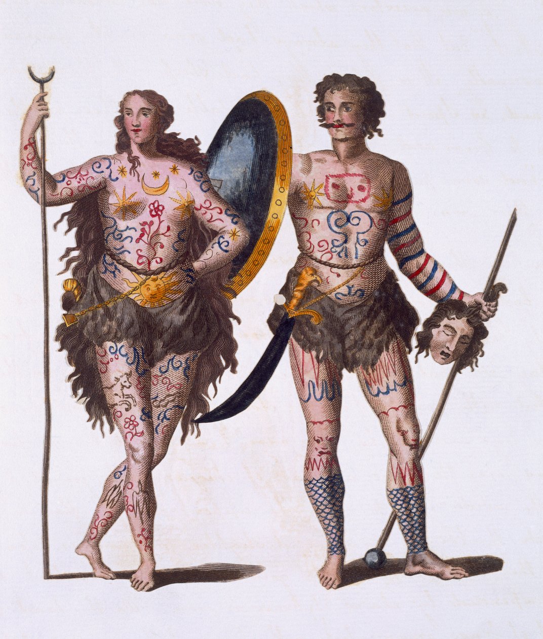 Premiers habitants de la Grande-Bretagne - Unbekannt Unbekannt
