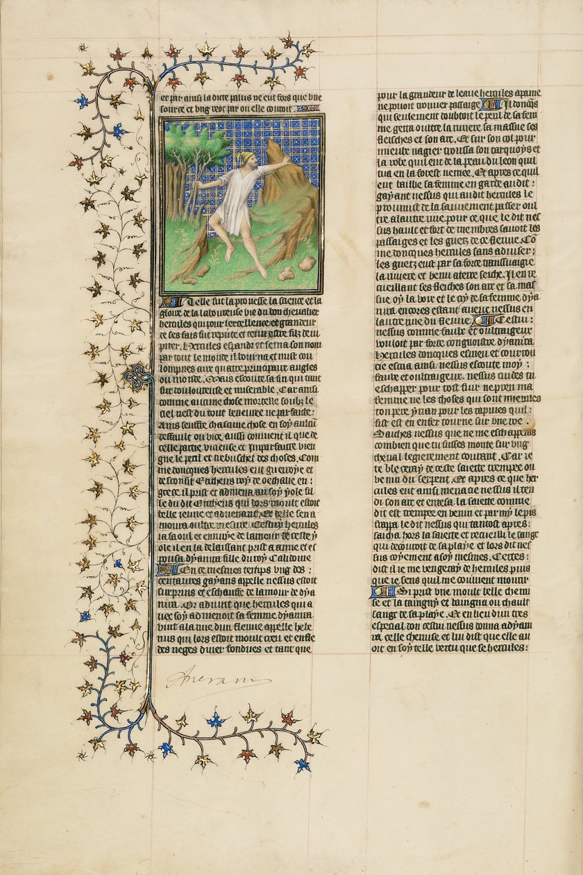 Hercule empoisonné par la tunique de Nessus - Unbekannt Unbekannt
