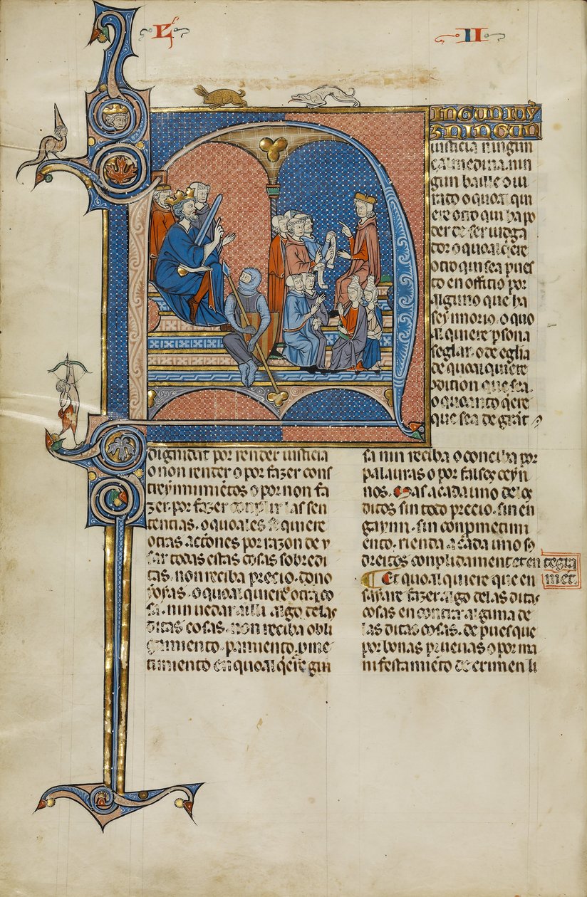 Initiale N - Jacques Ier d