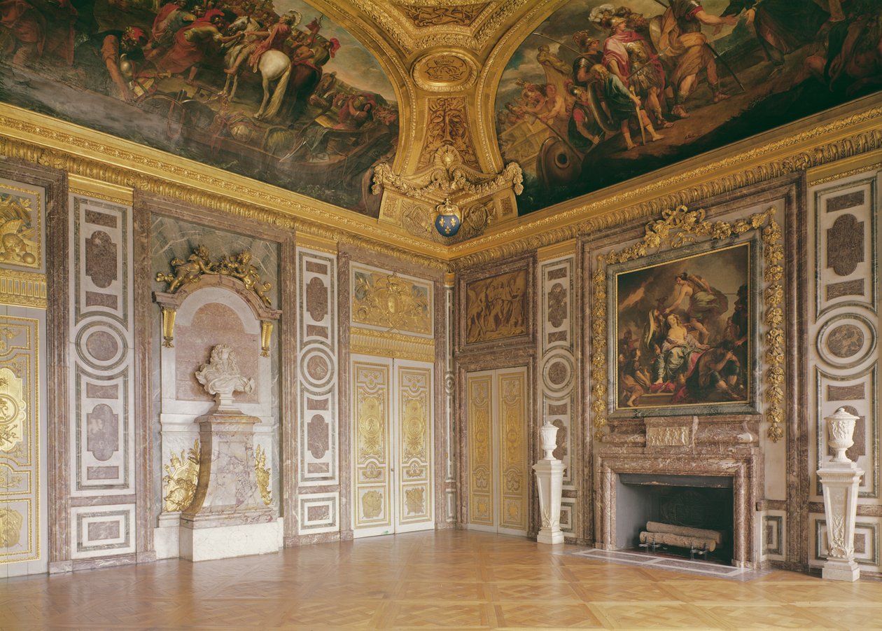 Vue intérieure du Château de Versailles (le salon de Diane) - Unbekannt Unbekannt