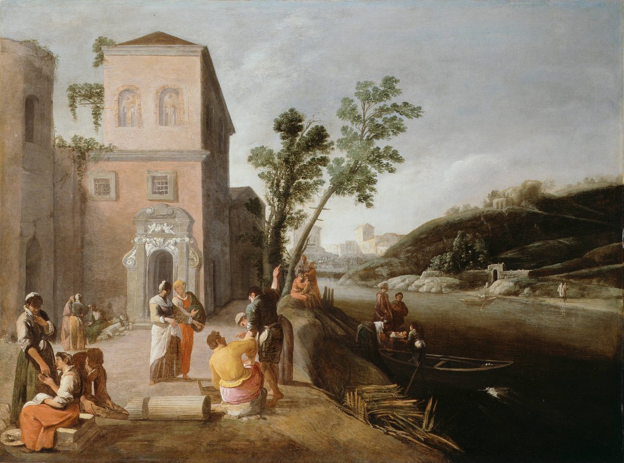 Figures sur la rive d