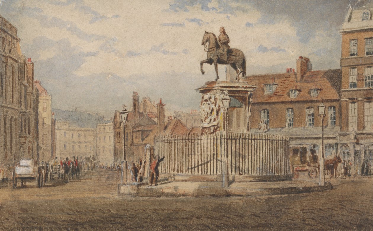 Statue du roi Charles, Whitehall - Unbekannt Unbekannt