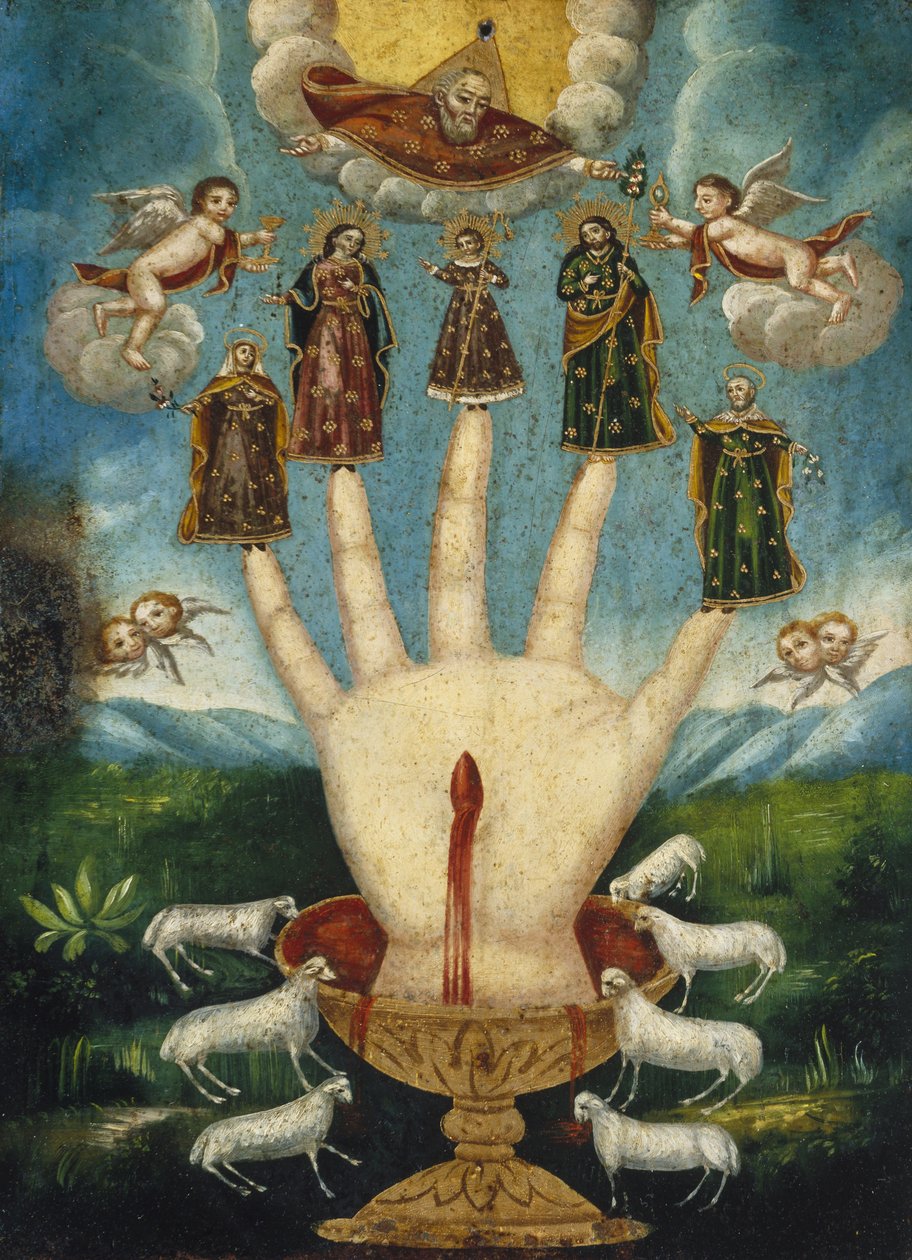 Mano Poderosa (La Main Toute-Puissante), ou Las Cinco Personas (Les Cinq Personnes) - Unbekannt Unbekannt