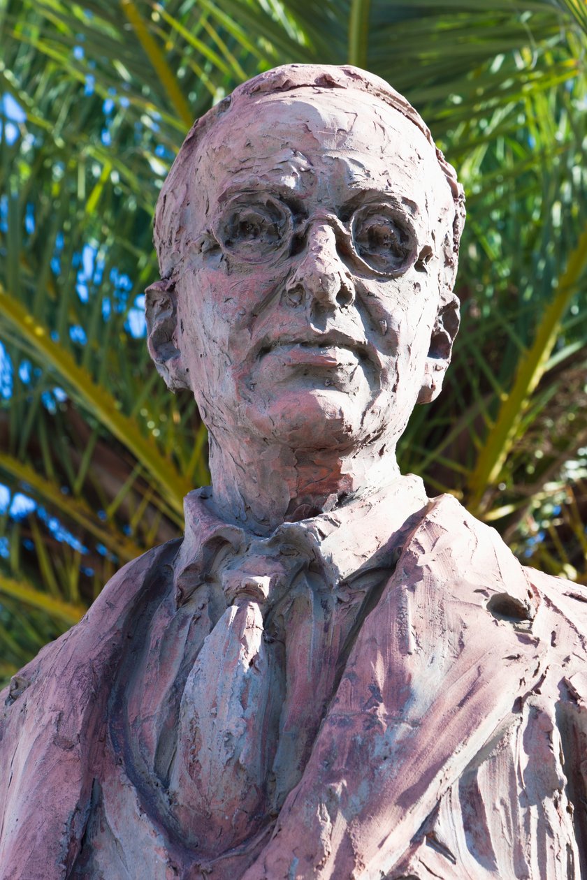 Monument à Blas Infante, Niebla, province de Huelva, Andalousie, sud de l