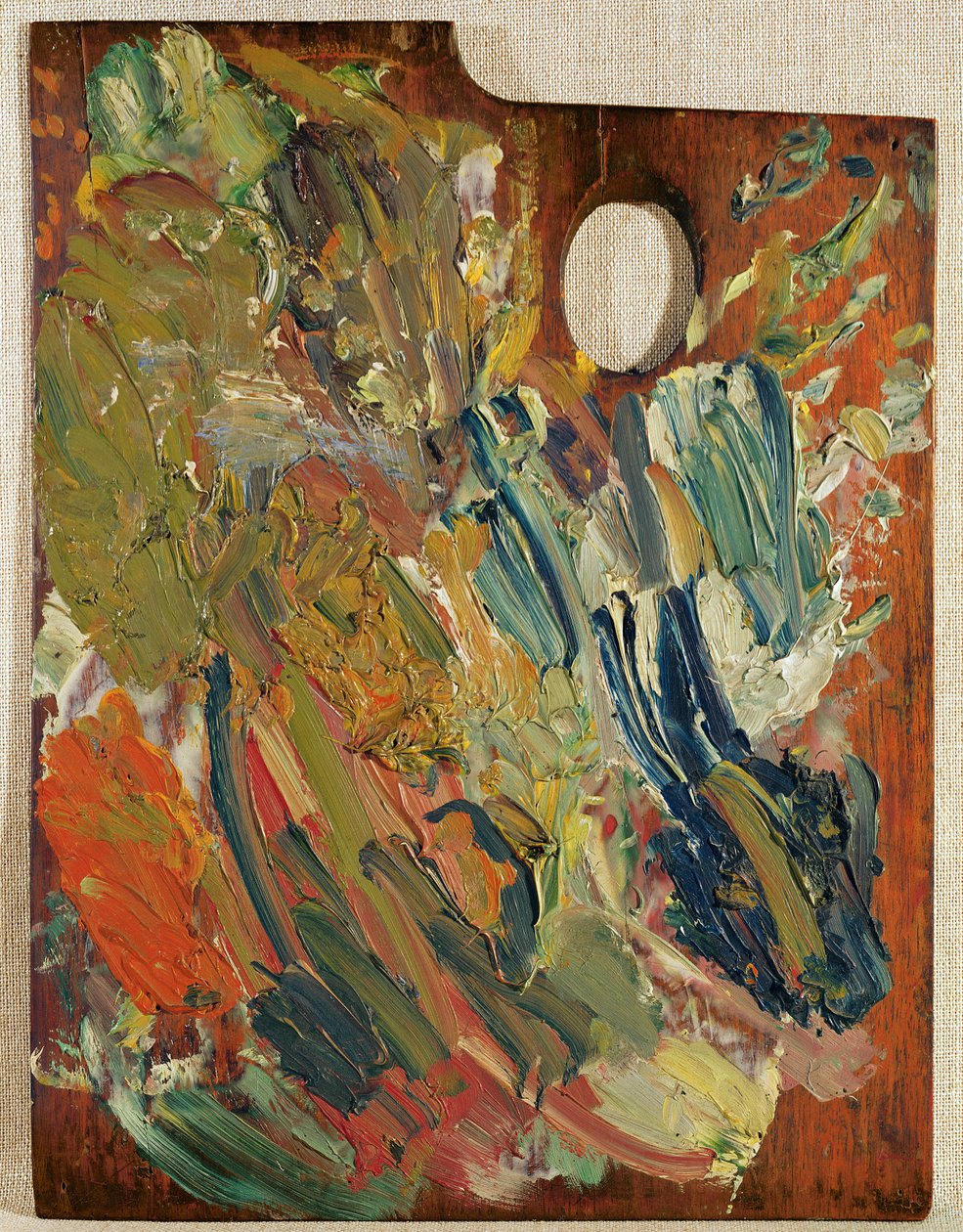 Palette avec laquelle van Gogh a peint 