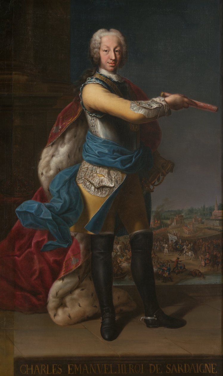 Portrait de Carlo Emanuele III - Unbekannt Unbekannt