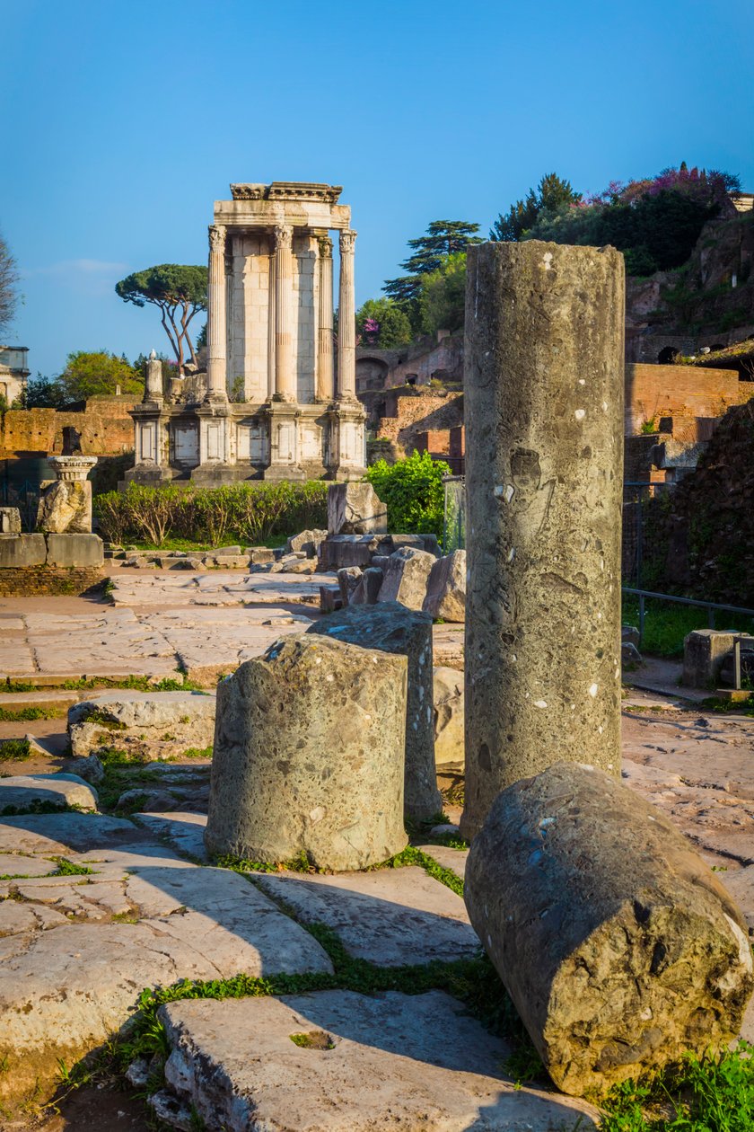 Rome, Italie. Forum romain. - Unbekannt Unbekannt