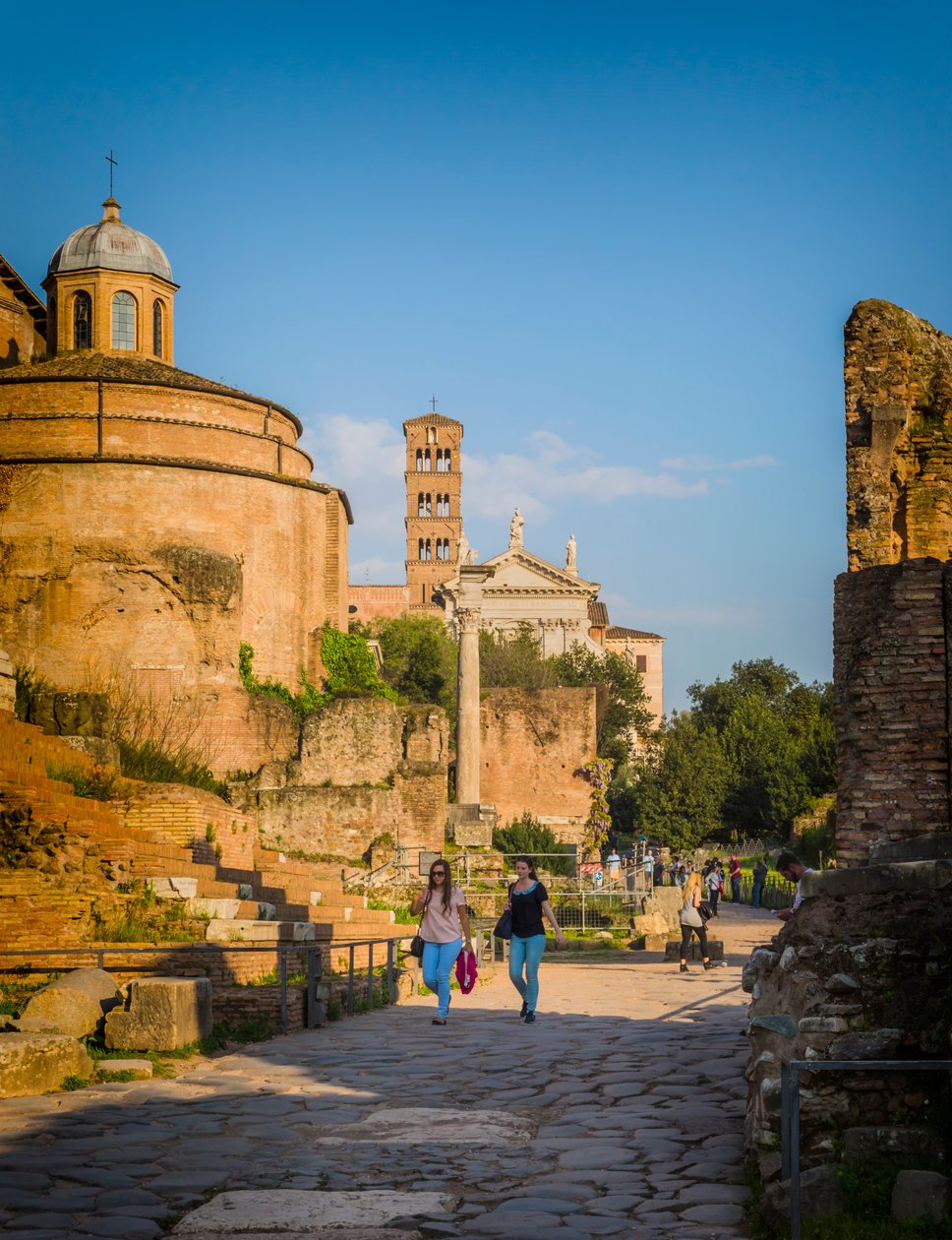 Rome, Italie. Forum Romain. - Unbekannt Unbekannt