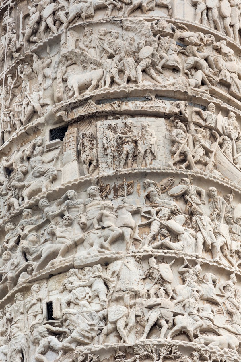Rome, Italie. Colonne Trajane. - Unbekannt Unbekannt