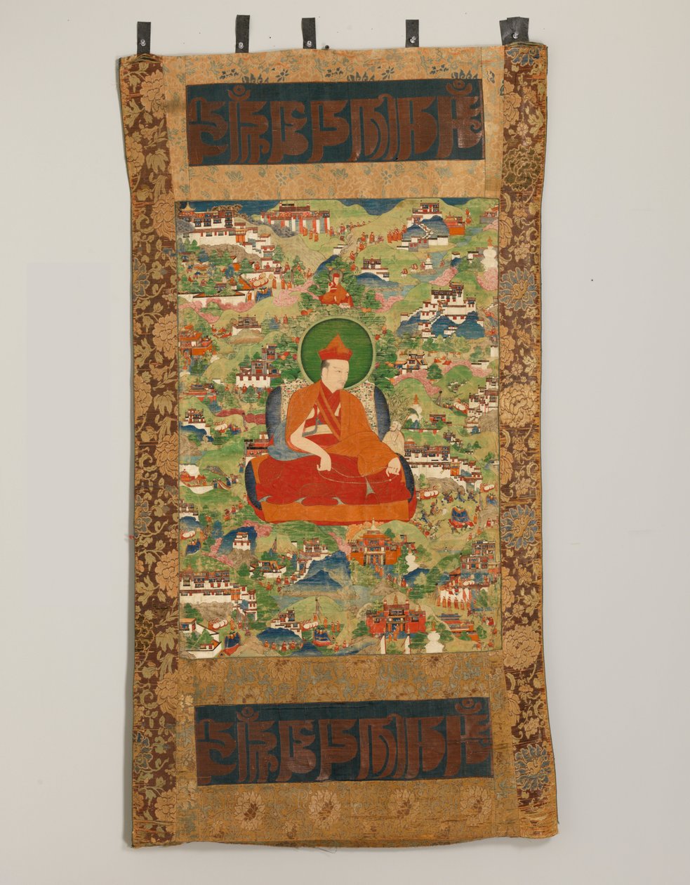 Scènes de la vie de Sherab Gyaltsen (1436-1494, ou 1465) le vingtième détenteur du trône du Sak... - Unbekannt Unbekannt