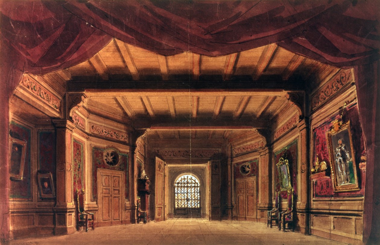 Décor de scène pour l