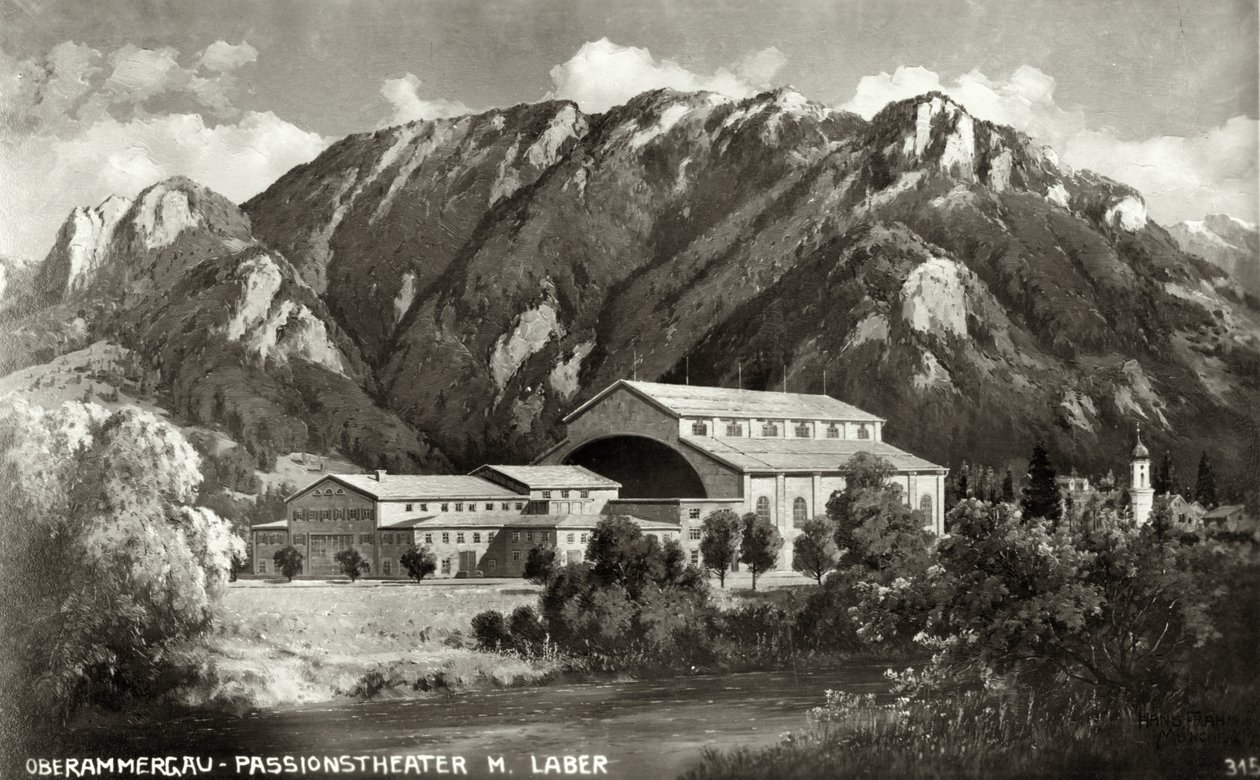 Le théâtre à Oberammergau, 1930 - Unbekannt Unbekannt