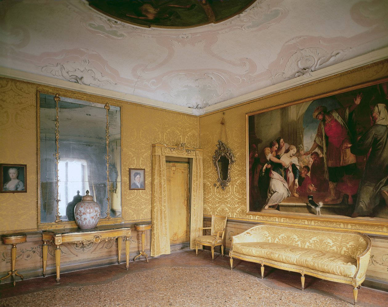 Le Salon Jaune, Ca Rezzonico, Musée du XVIIIe siècle, Venise - Unbekannt Unbekannt