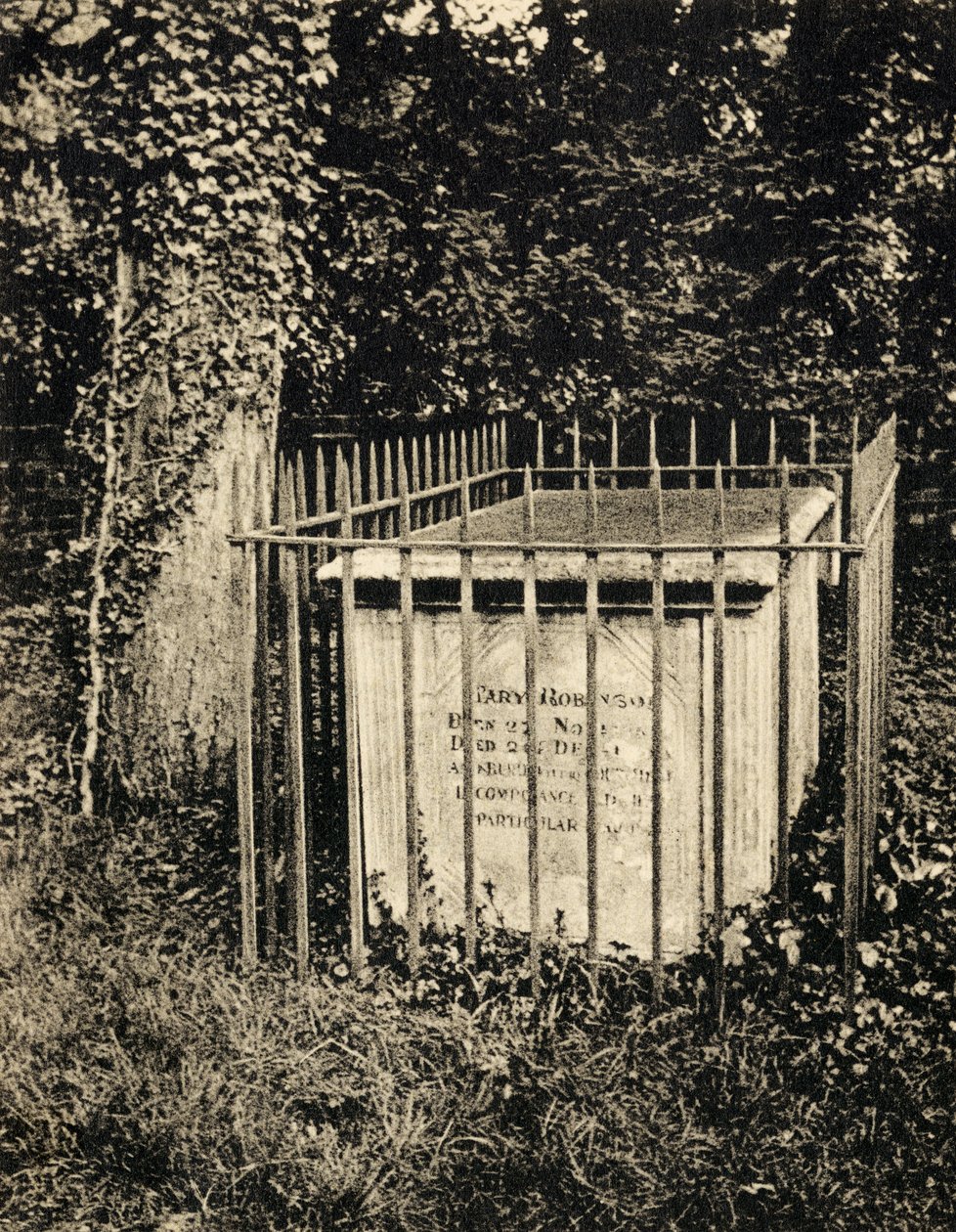 Tombe de Mary 