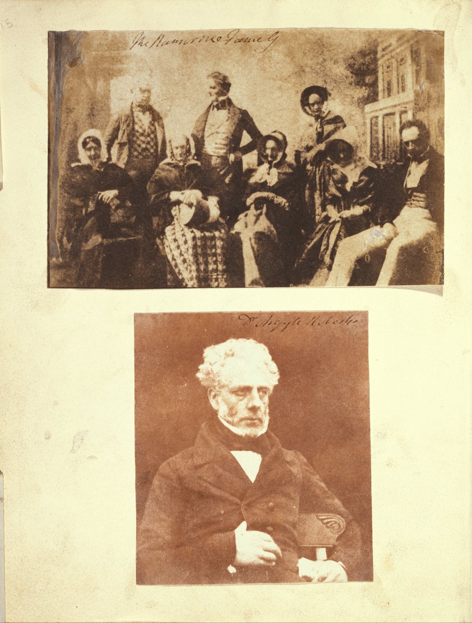 Portrait de groupe avec sept personnes - Unbekannt Unbekannt