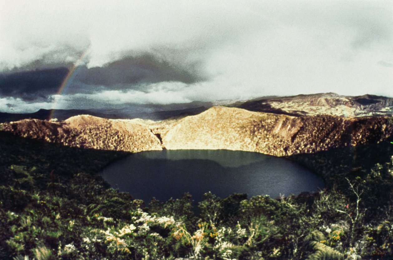 Vue du lac Guatavita - Unbekannt Unbekannt