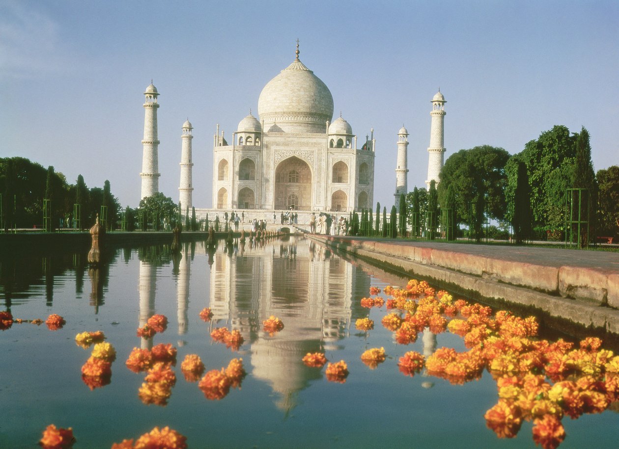 Vue du Taj Mahal - Unbekannt Unbekannt