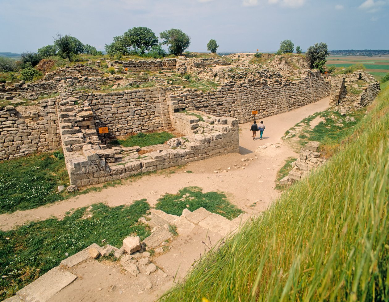 Vue des ruines - Unbekannt Unbekannt