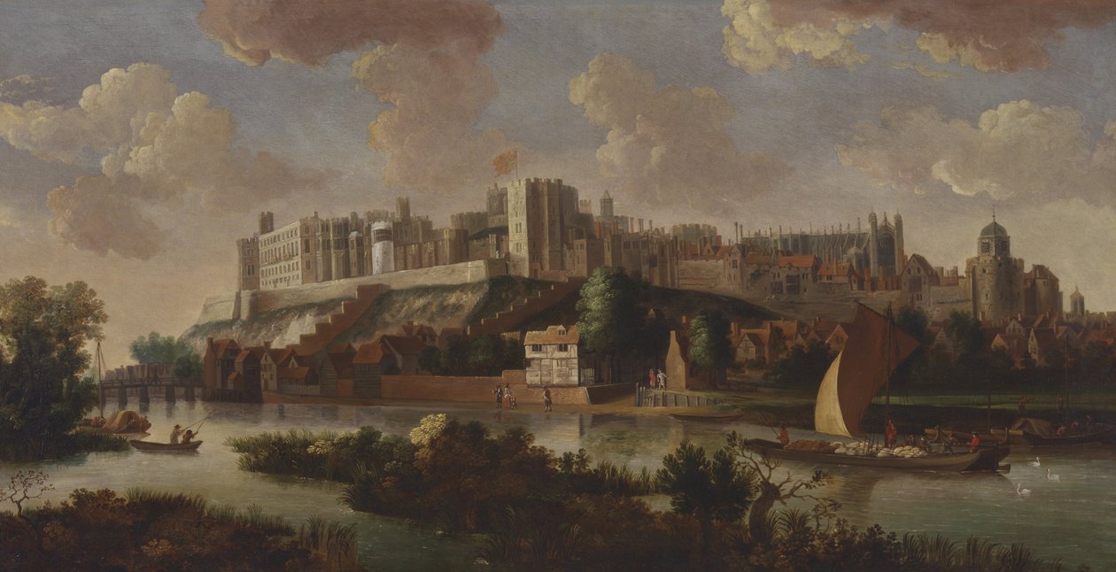 Château de Windsor vu de la Tamise - Unbekannt Unbekannt