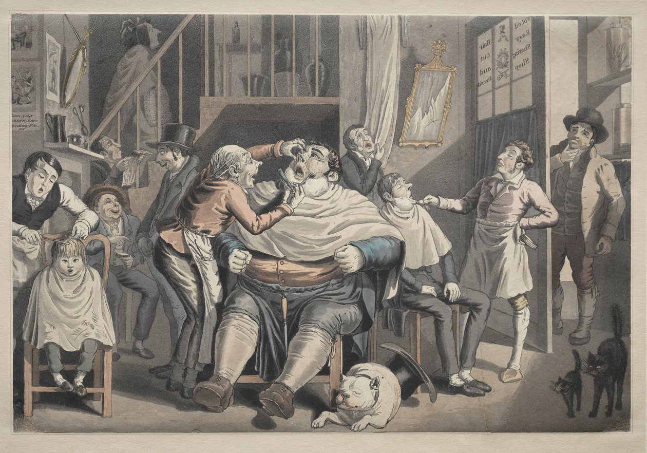 Un salon de coiffure - Unbekannt