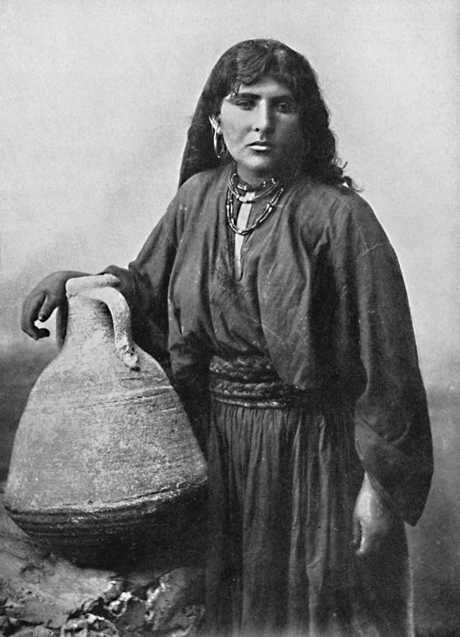 Une femme bédouine, Égypte, 1912 - Unbekannt