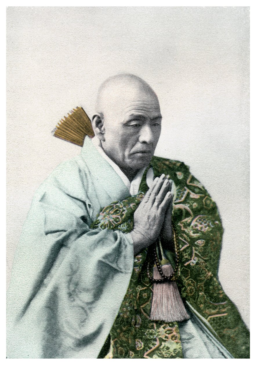 Un prêtre bouddhiste, 1904 - Unbekannt
