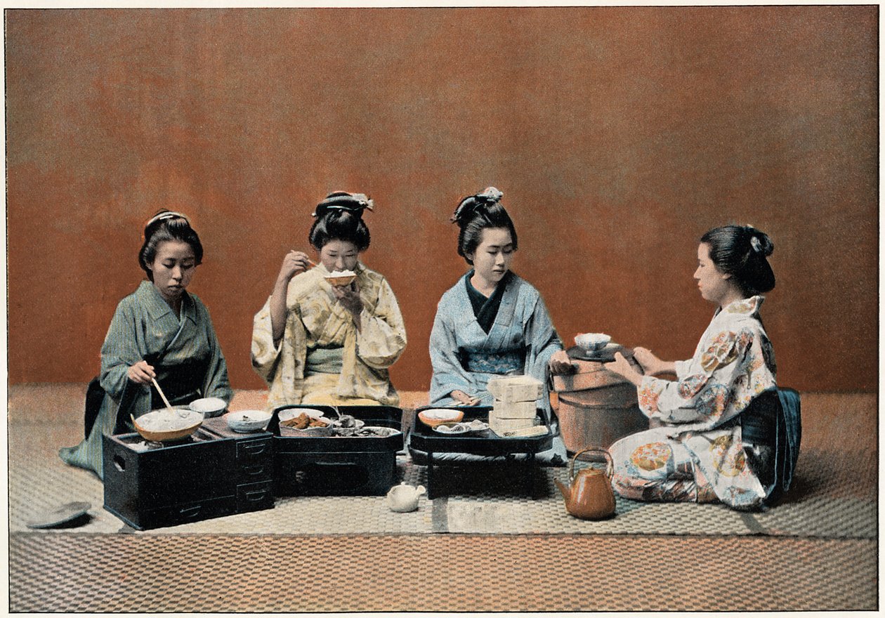 Salle à manger, vers 1890 - Unbekannt