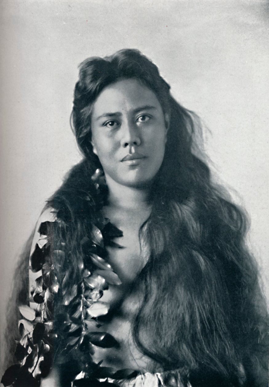Une danseuse de hula, Honolulu, Hawaï, 1902 - Unbekannt