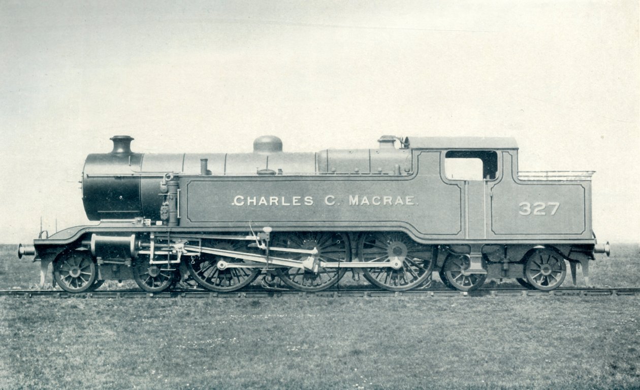 Une grande locomotive-tender, 1922 - Unbekannt