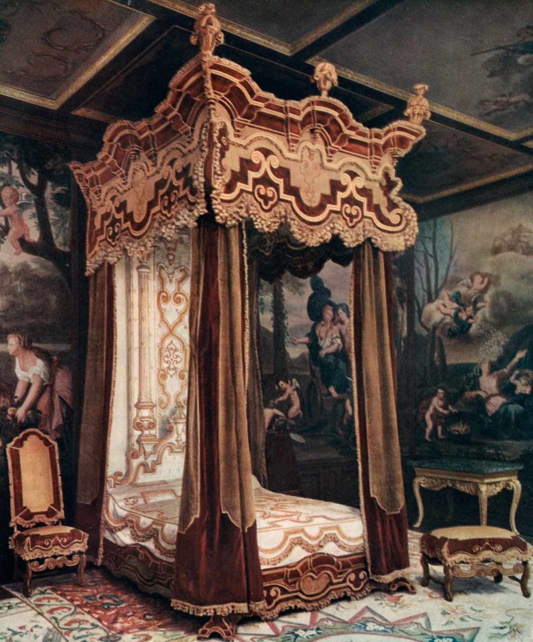 Un lit royal, 1910 - Unbekannt