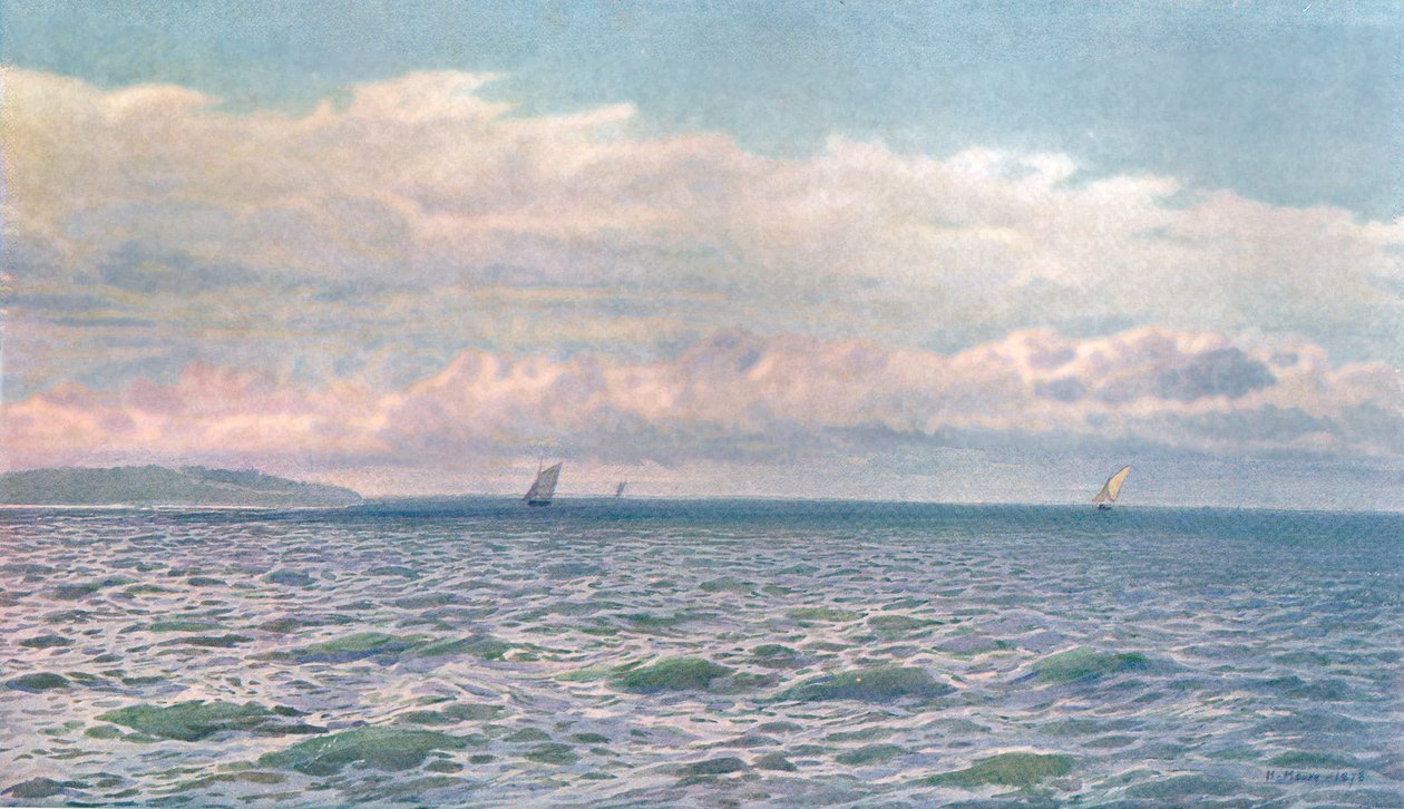 Une journée ensoleillée dans le Solent, c1900 - Unbekannt