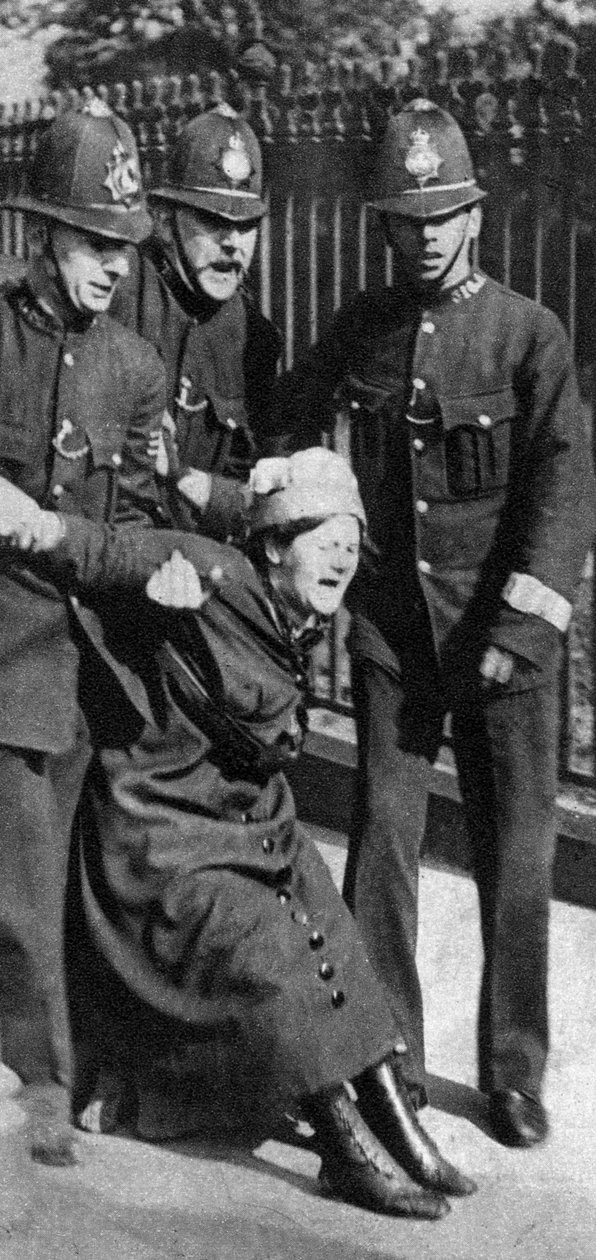 Une suffragette arrêtée, vers 1910, 1935 - Unbekannt