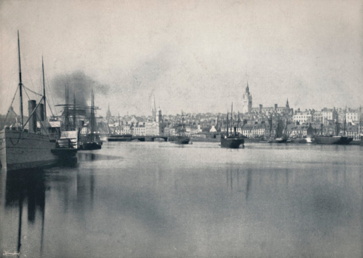 Aberdeen - Vue générale depuis la rivière - Unbekannt