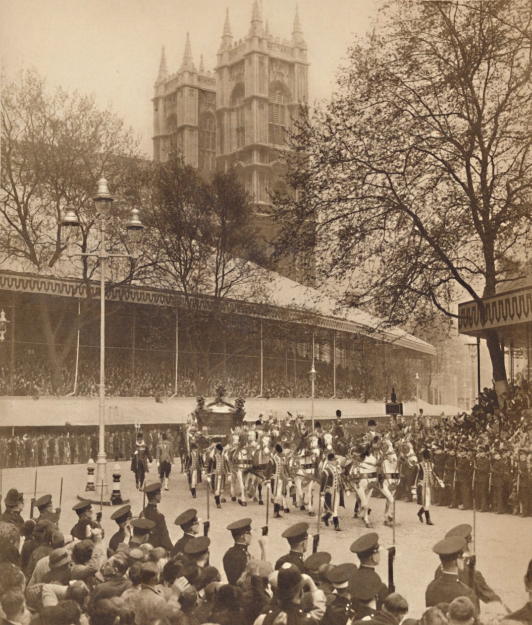 Acclamé par des milliers à Westminster, 12 mai 1937 - Unbekannt