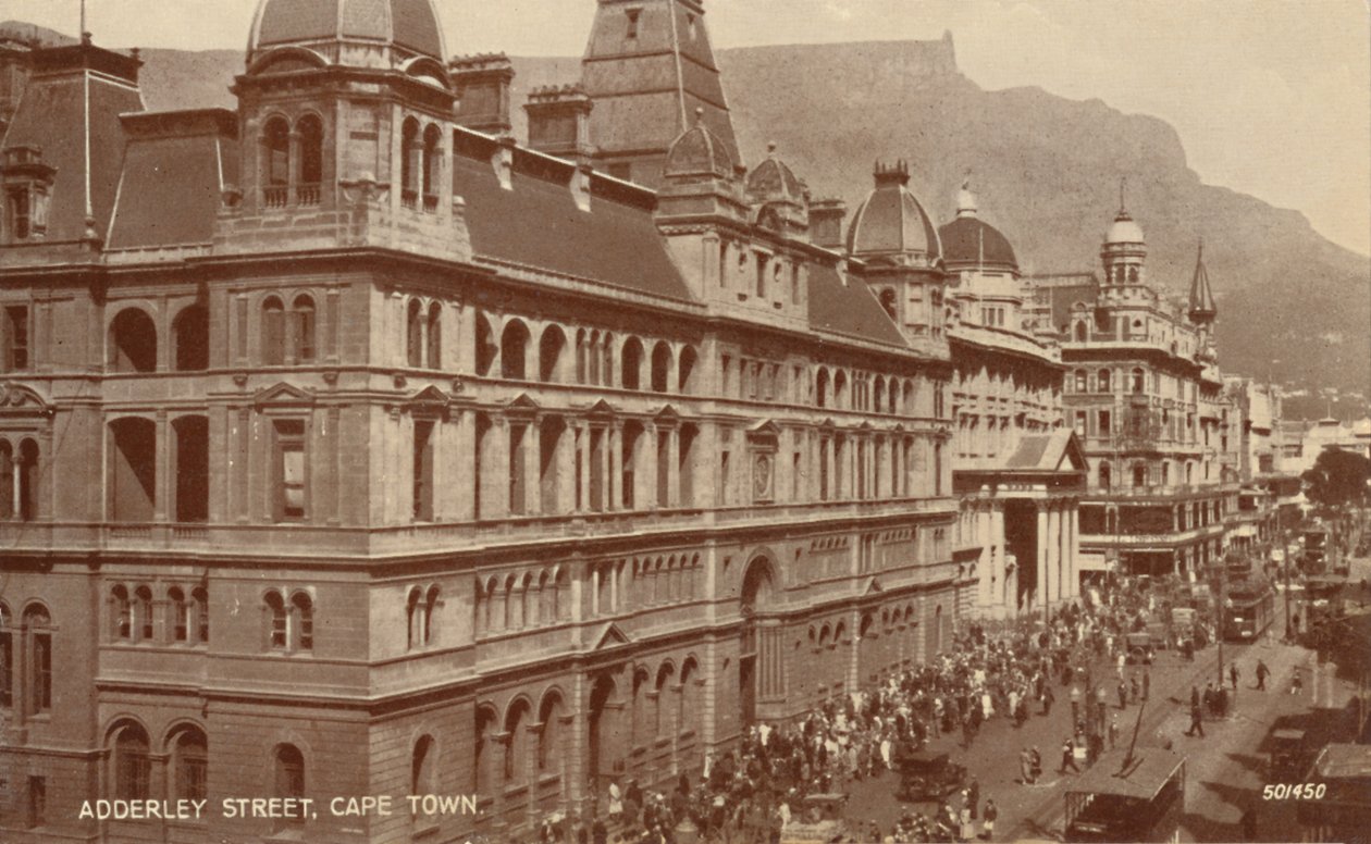 Rue Adderley, Le Cap, début du 20e siècle - Unbekannt